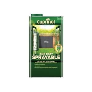 Cuprinol One Coat Sprayable Fence Treatment Forest Green 5 litre