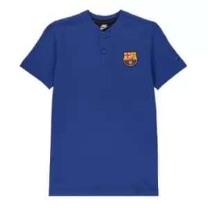 FC Barcelona Modern Polo Shirt Juniors - Blue