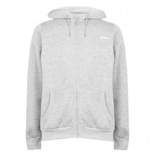 Slazenger Full Zip Hoody Mens - Grey Marl