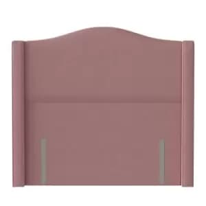 Silentnight Osprey 135 Headboard - Dusty Pink Velvet