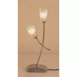 Table Lamp Pietra 2 Bulbs G9, antique brass