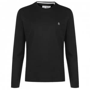 Original Penguin Long Sleeve Tee - Black 010