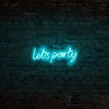 Lets Party - Blue Blue Wall Lamp