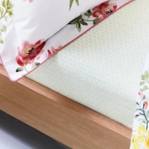 Joules Kelmarsh Floral 100% Cotton Fitted Sheet MultiColoured
