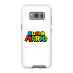 Nintendo Super Mario Colour Logo Phone Case - Samsung S8 - Tough Case - Gloss