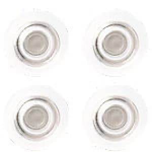 Nobo Magnets Transparent 3.2 x 3.2cm 4 Pieces