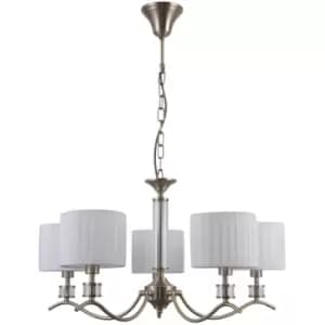 Netlighting Ferlena Classic 5 Light Multi Arm Pendant Ceiling Light, E14 - ITLPN