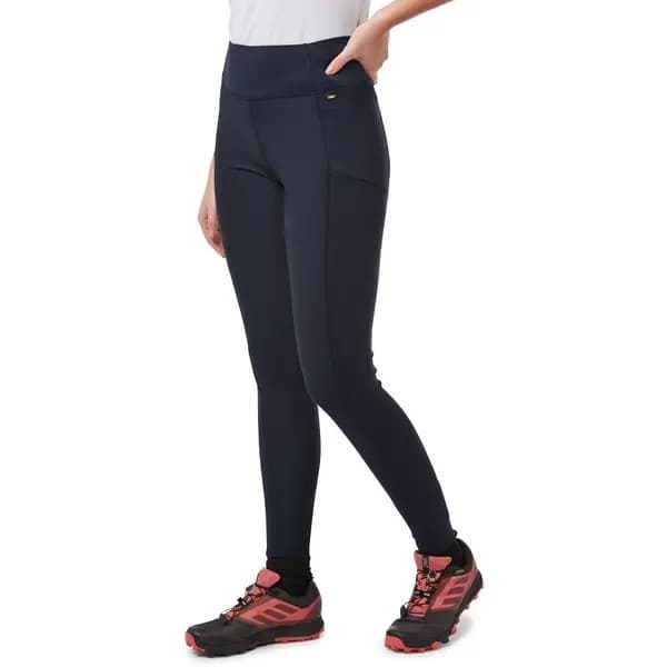 Craghoppers Womens Velocity Lightweight Baselayer Trousers 10 - Waist 27' (69cm) Blue Navy CWJ1243-7V1-10