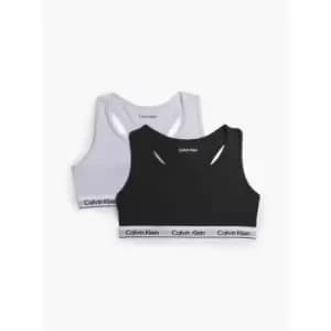 Calvin Klein 2 Pack Bralets - Purple