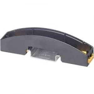 DIN rail casing bottom part 89.7 x 17.8 x 62.6 Polycarbonate PC