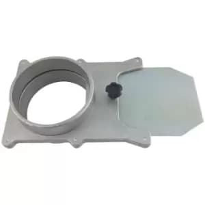 Charnwood 125GALU Aluminium Blast Gate With 125mm (5") Diameter Connections