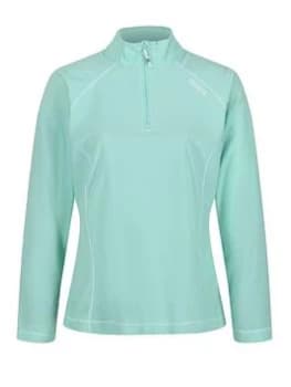 Regatta Montes Fleece - Mint, Mint, Size 10, Women
