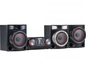 LG CJ45 Bluetooth Megasound Party Hi-Fi System - Black
