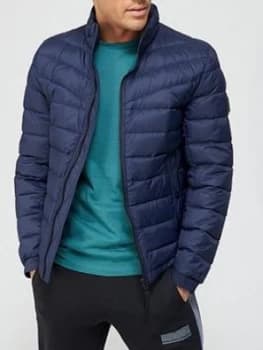 Hugo Boss Olido Padded Jacket Navy Size 48 Men