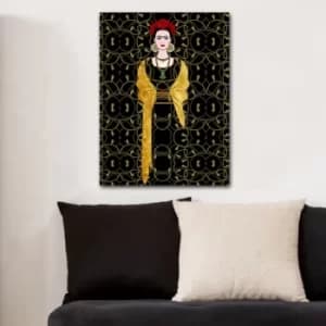 12734226766_70100 Multicolor Decorative Canvas Painting