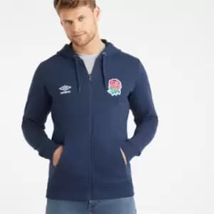 Umbro RFU Full Zip Hoodie Mens - Blue