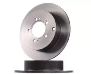 PAIR PAINTED BREMBO BRAKE DISCS 08.A755.11