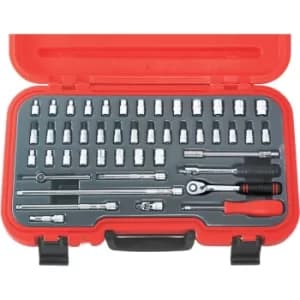 46PC MM/AF Socket Set 1/4" Sq Dr