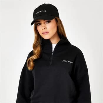 Jack Wills Active Logo Cap - Black