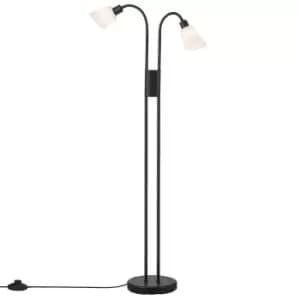 Molli Multi Arm Floor Lamp Black, E14