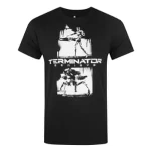 Terminator Mens Genisys Graffiti T-Shirt (L) (Black)