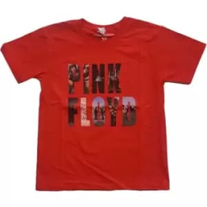 Pink Floyd - Echoes Album Montage Kids 13-14 Years T-Shirt - Red