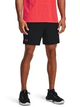 Under Armour Mens Training Vanish Woven 6" Grphic Shorts, Black Size M Men