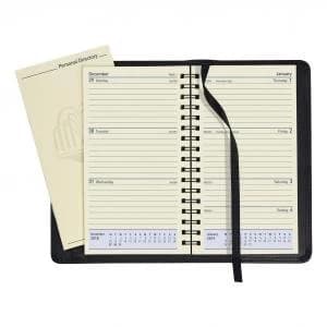 Collins Elite 1165V 2019 Pocket Diary Wirebound Week to View Ref 1165V