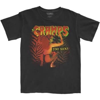 The Cramps - Stay Sick Unisex Large T-Shirt - Black