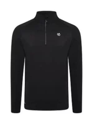 Dare 2b Dare 2b Fuse Up Ii Core Stretch 1/2 Zip Top, Black Size XL Men