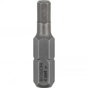 2607001724 4mm 3-Pc Extra Hard 25mm Driver Bits