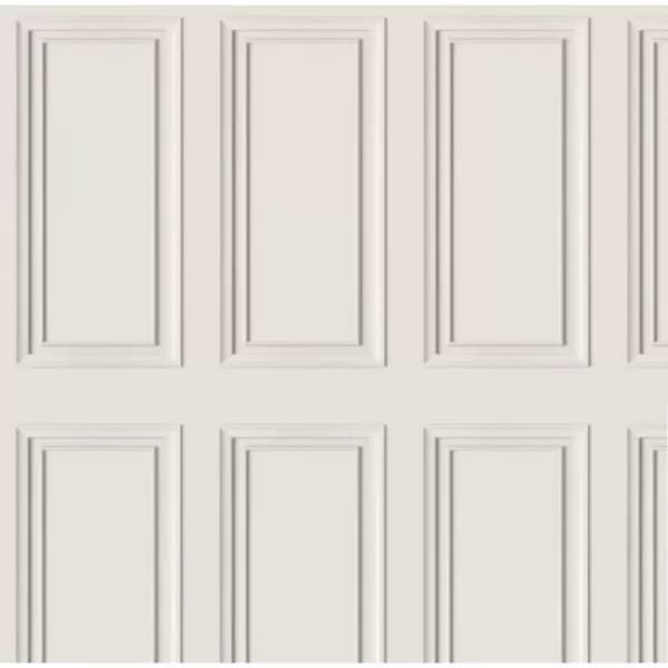 Rasch Wood Panel Wallpaper The Design Library Wooden Panelling Effect Wallpaper Off White 283265 - Off White