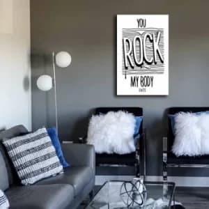 45702021C-045 Multicolor Decorative Canvas Painting