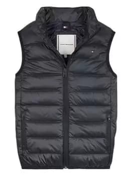 Tommy Hilfiger Boys Essential Light Down Vest Gilet - Navy, Size Age: 10 Years