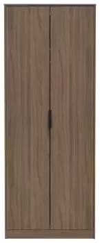 Verona 2 Door Wardrobe - Walnut Effect