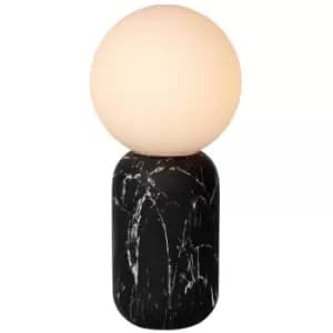Lucide MARBOL - Table Lamp - Ø15cm - 1xE27 - Black