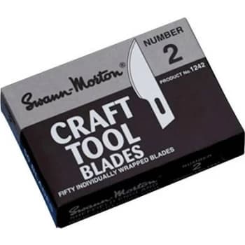 Scalpel blades 52mm Carbon Carbon