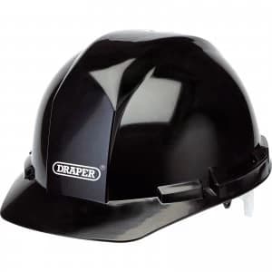 Draper Hard Hat Safety Helmet Black
