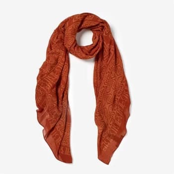 Biba BIBA Blair Logo Scarf - Brown