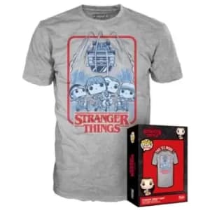 Stranger Things Boxed Tee T-Shirt Group Size L