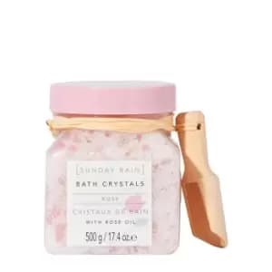 Sunday Rain Sunday Rain Rose Bath Crystals 500g