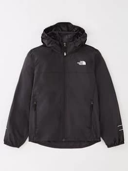 The North Face Youth Boy'S Reactor Wind Jacket - Black/Multi