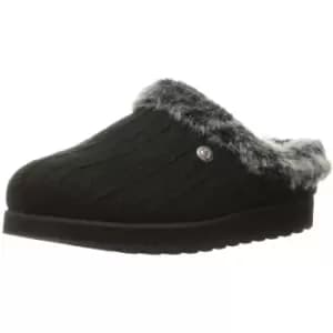 Skechers Womens/Ladies Keepsakes - Ice Angel Fluffy Trim Mule Slippers UK Size 3 (EU 36, US 6)