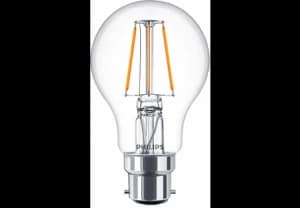 Philips 4W LED BC B22 GLS Very Warm White - 76868600
