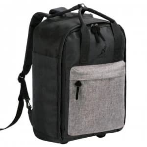 Kangol 2 in 1 Cabin Case - Black/Grey