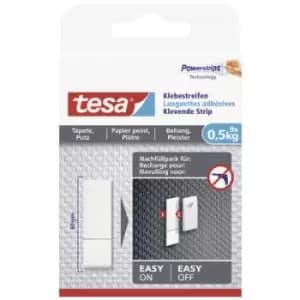 tesa 77770 Adhesive strips White Content: 9 pc(s)