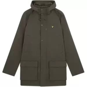 Lyle and Scott Hooded Jacket Mens - Green