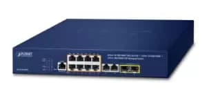 PLANET IPv4/IPv6, 8-Port Managed L2/L4 Gigabit Ethernet...
