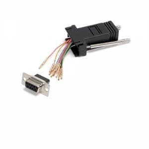 DB9 to RJ45 Modular Adapter FF