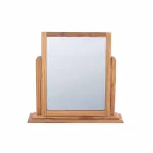 Dunkeld Single Mirror Oak Finish